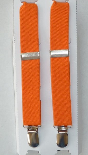 Infant / Baby Suspenders - Orange