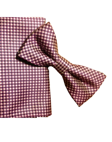 Bow Tie & Hanky Set - Purple