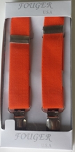 orange elastic suspenders