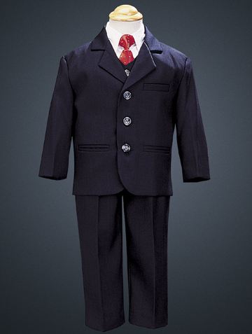 Close-Out Navy 5-Piece Suit