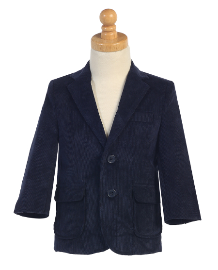 **SALE** Corduroy Navy Blazer