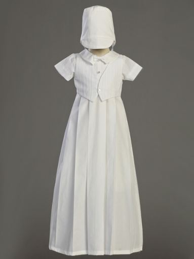 Cotton Christening Gown - Heirloom  Collection