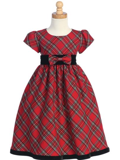 Holiday Girls' Matching Sibling Plaid Dress
