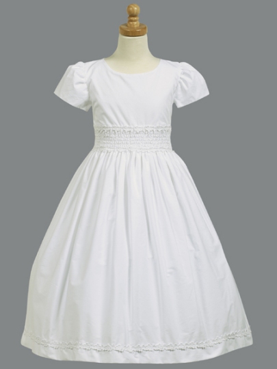 Cotton Girl's Special Occasion Dress - Communion