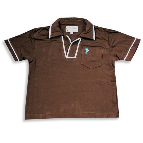 Retro Look Brown Polo