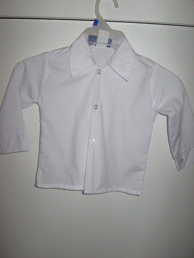 Close-Out Boy's White Dress Shirt