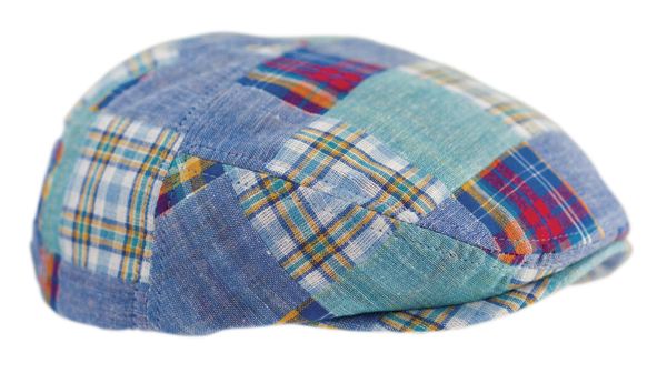 Toddler Patch Plaid Cotton Newsboy Cap Kids Driver