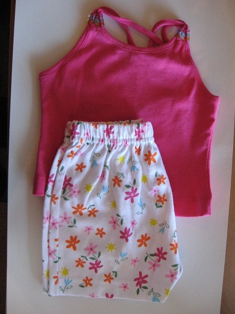 SkivvyDoodles Girl's Summer PJs Pajamas