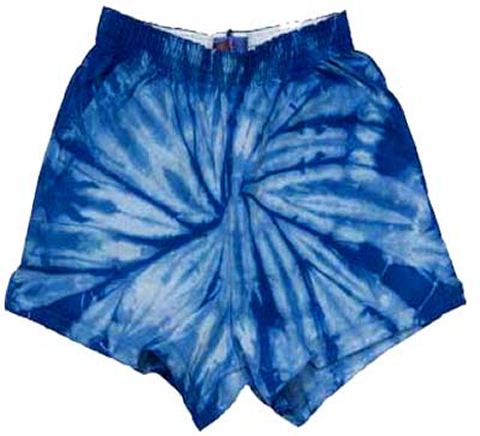 Tie Dye Spider Shorts