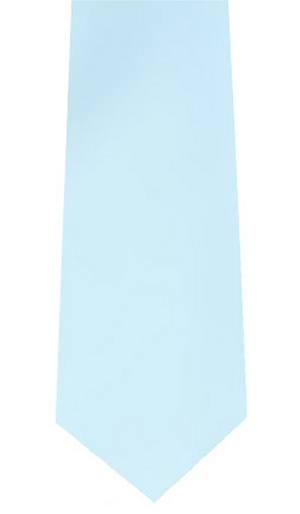 Selini Sky Blue Zipper Tie - 11 in.