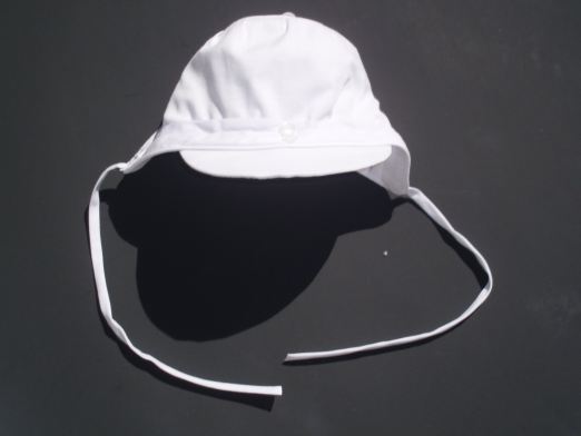 Infant Boy White Cap