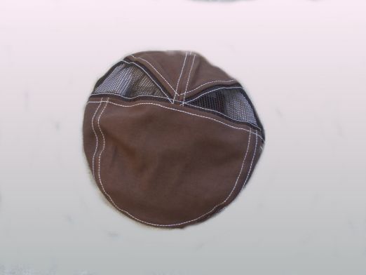 Toddler Cotton Driver Hat - Chocolate Brown