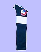 Boy's Cotton Knee Socks - Dress Navy