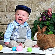 Cotton Ivy Newsboy Cap in Navy