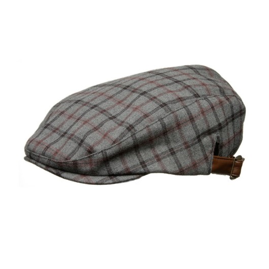 Fore!! Axel & Hudson Charcoal Checked Driver Cap