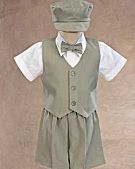 Special Occasion Short Set with Hat