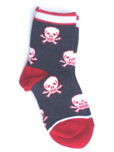 Skull And Crossbones Socks - Toddler