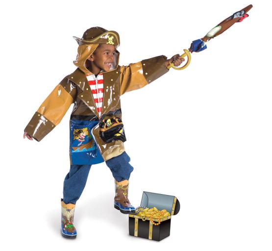 Kidorable Kids Raincoat - Pirate