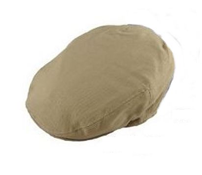 Khaki Newsboy Cap by Knuckleheads