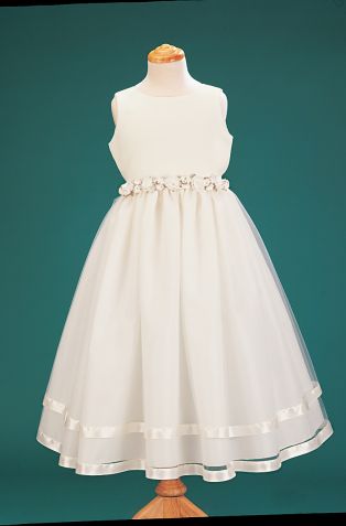 Clearance Tulle & Satin Special Occasion Dress