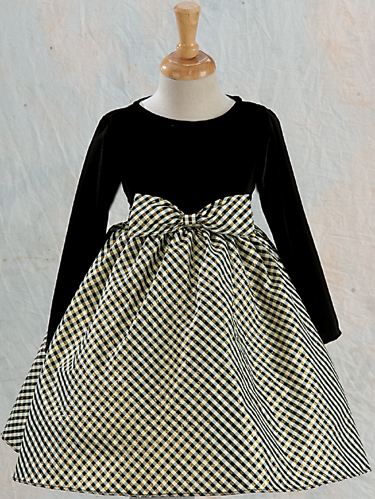 Clearance Black & Gold Holiday Dress