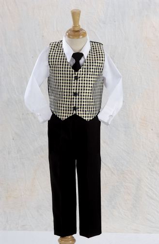Close-Out Holiday Black and Gold Set