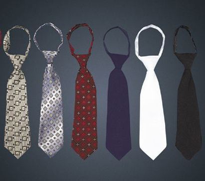 Zipper Ties - Medium