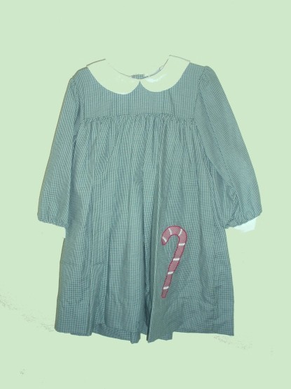 Petit Ami Checked Holiday Dress SALE