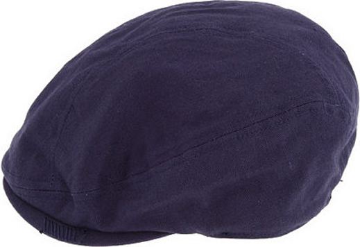 Navy Cotton Canvas Newsboy Ivy Cap