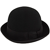 Wool Felt Bowler by San Diego Hat