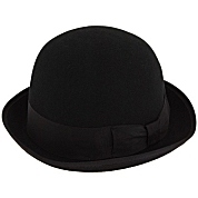 Wool Felt Bowler by San Diego Hat