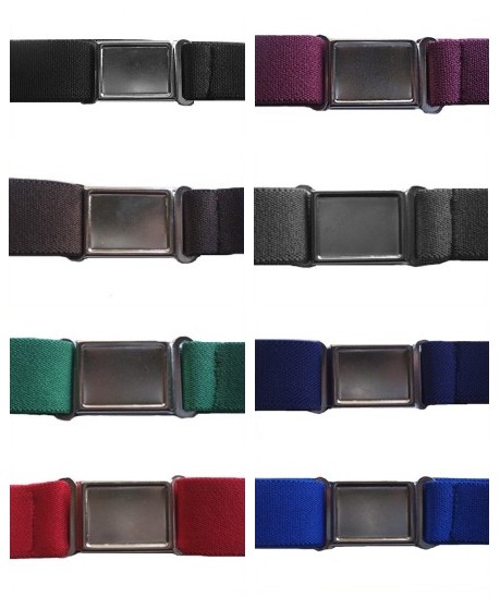 Magnetic Buckle Belts - Solid Colors
