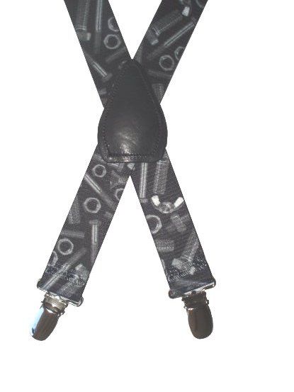 Kids Elastic Suspenders - Nuts & Bolts