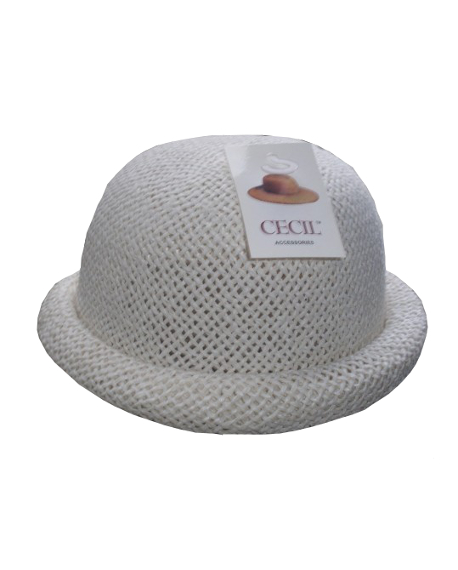 Infant Straw Derby Hat