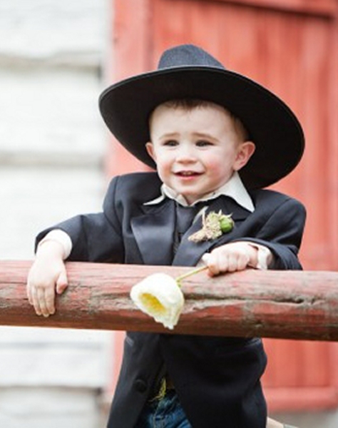 2 - Piece Satin Christening Dress With Organza Overlay